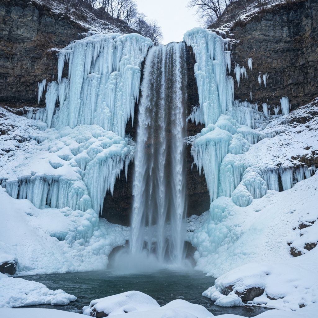 Drung Waterfall - Tangmarg, Kashmir