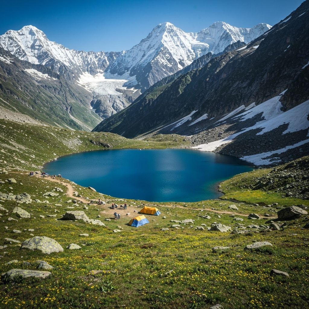 Kashmir Great Lakes Trek - Sonamarg, Kashmir
